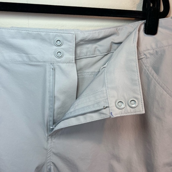 Columbia PFG Shorts Light Blue Performance Outdoors Nylon Pockets Size 16/36 in - Picture 12 of 13
